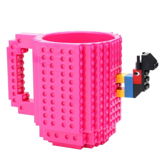 350ml Creative Lego Coffee Mug Kids Adult Cutlery Cup