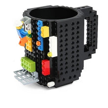 Load image into Gallery viewer, 4 Colors Creative Milk Mug Coffee Cup Build-on Brick Mug Cups Drinking Water Holder for LEGO Building Blocks Design DropShipping
